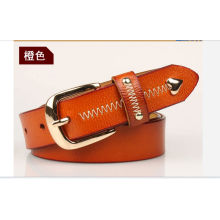 Las mujeres forman la hebilla de cinturón de adelgazamiento del cinturón de cuero de Hangzhou empresa comercial